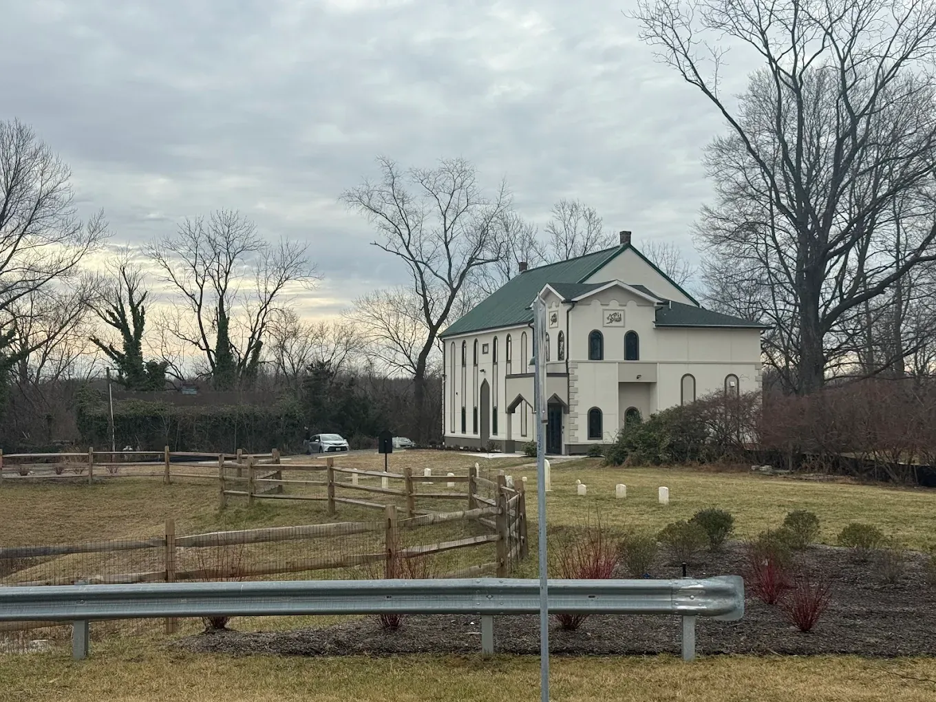 The Ad Dawah Center building in Columbus, New Jersey